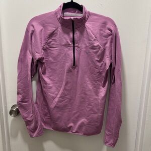 Nike Lavender Quarter-Zip Top